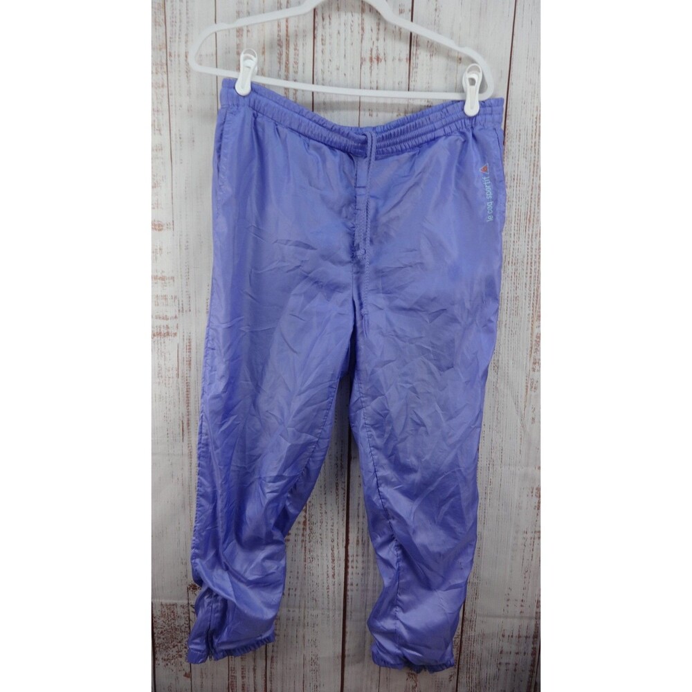 Vintage Le Coq Sportif Track  Tennis lined pants womens Size Small RN73349